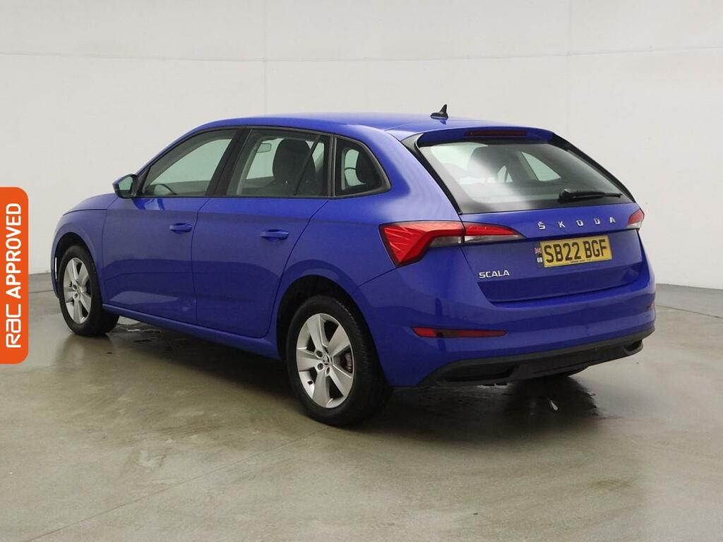 Skoda Scala 1.5 Tsi Se Hatchback Euro 6 Ss SB22BGF Blue #4