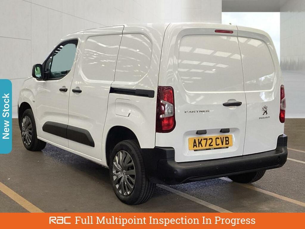 Peugeot Partner 1.5 Bluehdi 1000 Professional Premium Standard Pan AK72CVB White #6