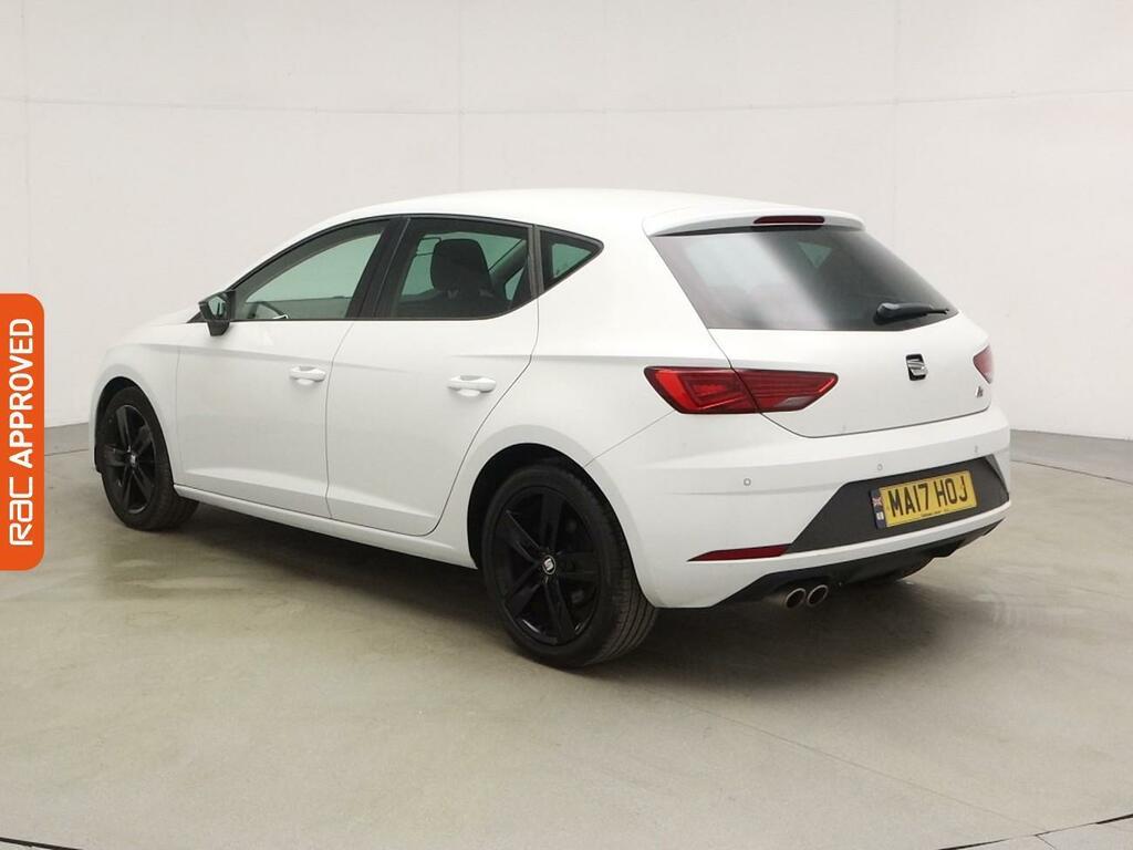 Seat Leon 2.0 Tdi Fr Technology Hatchback MA17HOJ White #4