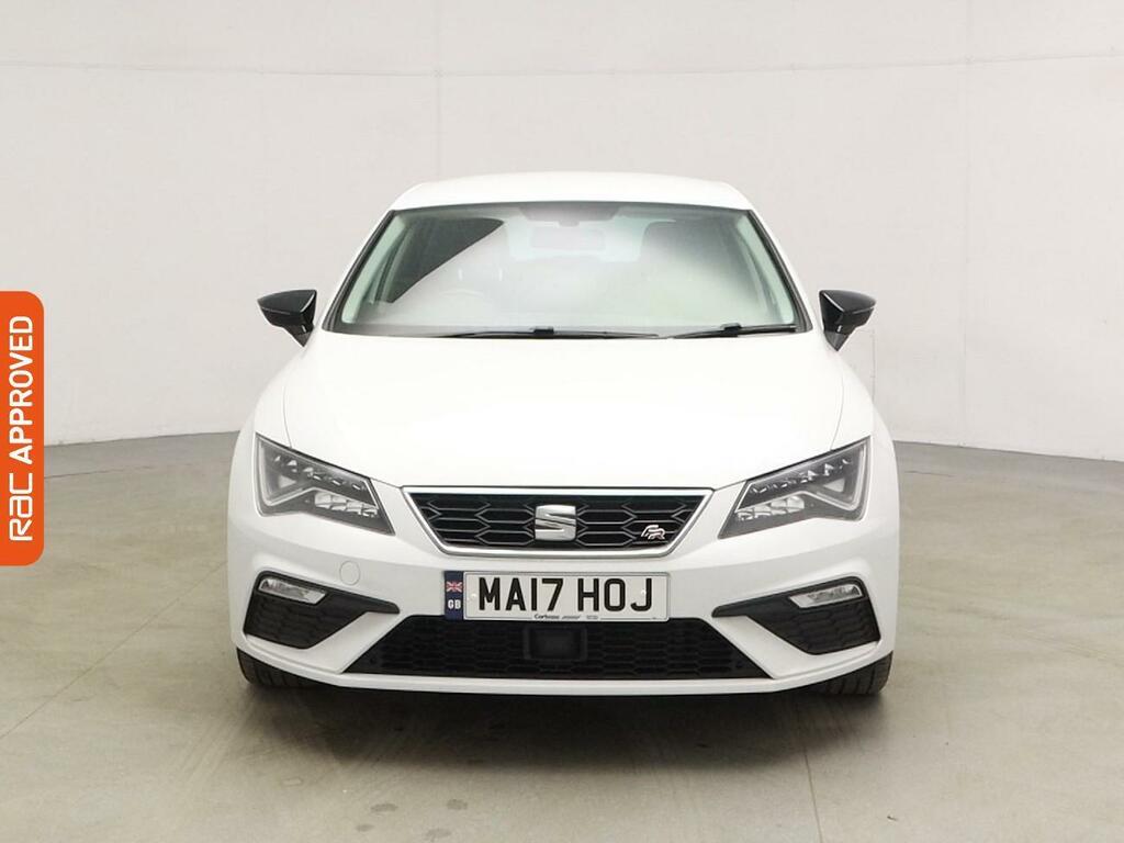 Seat Leon 2.0 Tdi Fr Technology Hatchback MA17HOJ White #6