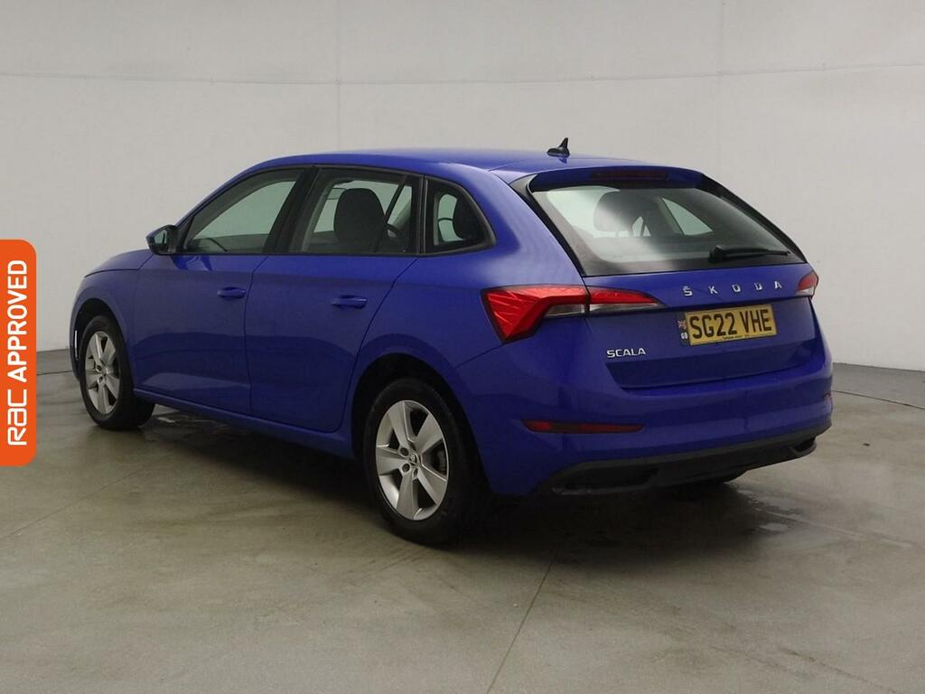 Skoda Scala 1.5 Tsi Se Hatchback Euro 6 Ss SG22VHE Blue #4