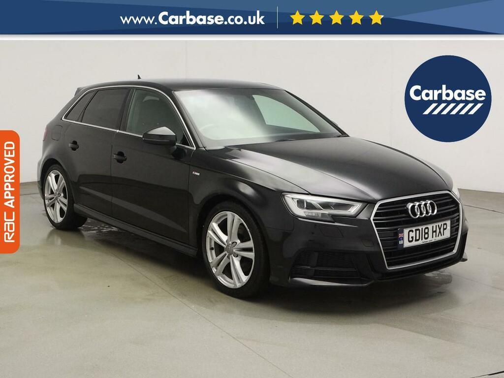 Audi A3 2.0 Tfsi S Line Sportback Euro 6 Black