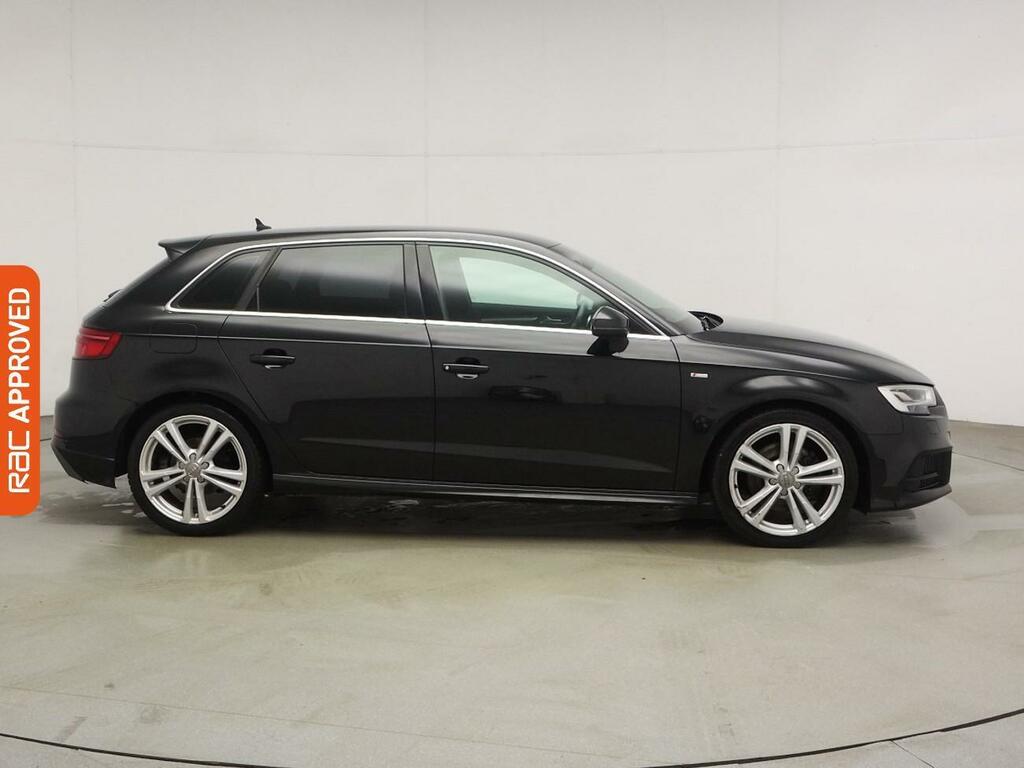 Audi A3 2.0 Tfsi S Line Sportback Euro 6 GD18HXP Black #5
