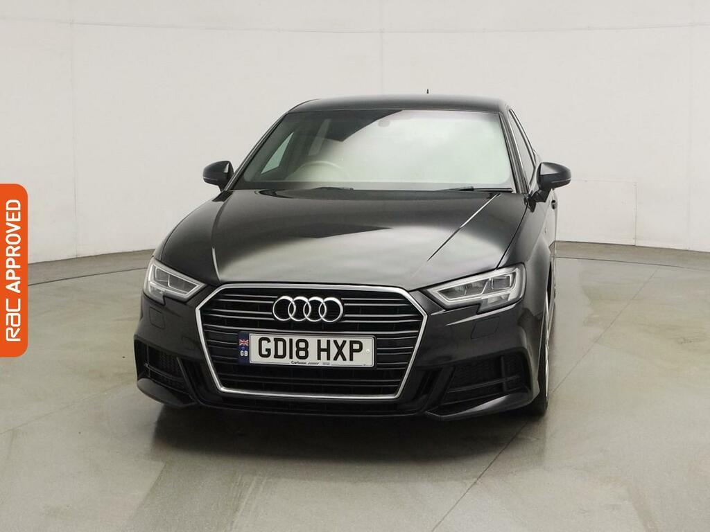 Audi A3 2.0 Tfsi S Line Sportback Euro 6 GD18HXP Black #6