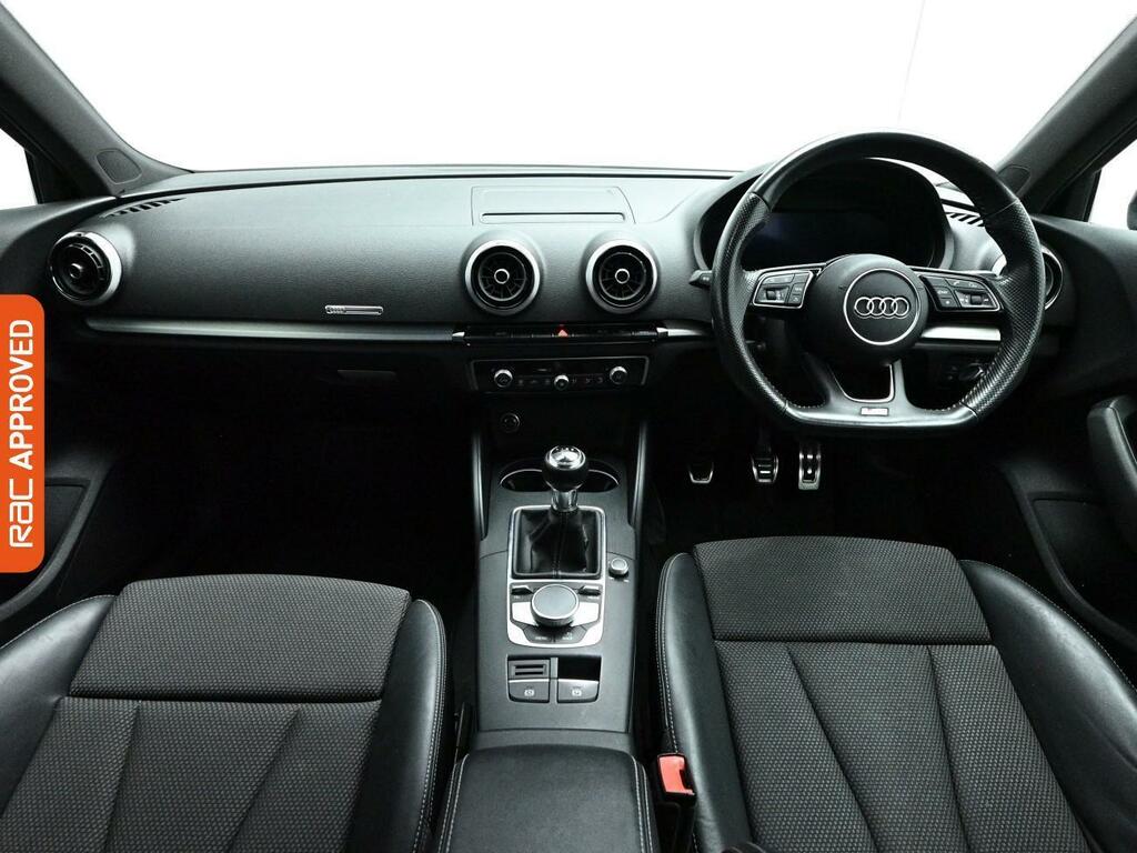 Audi A3 2.0 Tfsi S Line Sportback Euro 6 GD18HXP Black #2