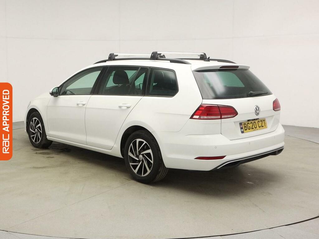Volkswagen Golf 2.0 Tdi Match Edition Estate Dsg Euro 6 BG20CZT White #4