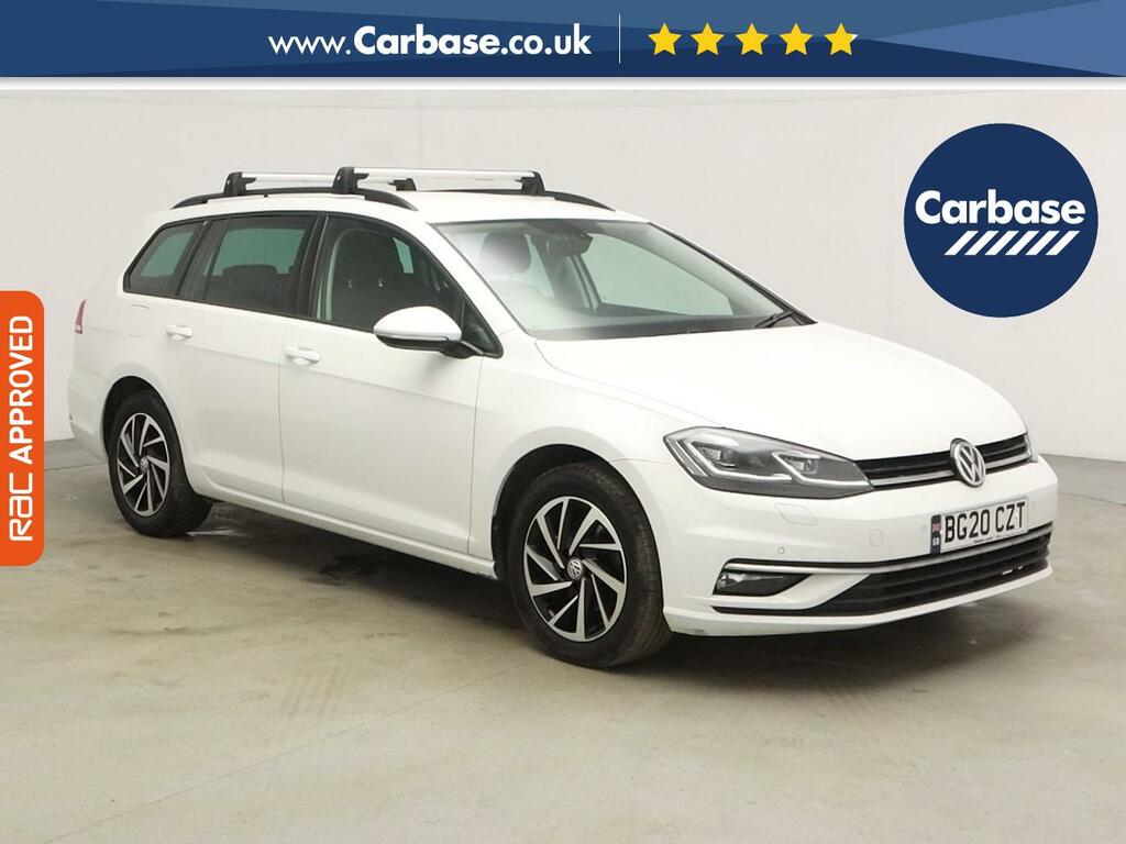 Volkswagen Golf 2.0 Tdi Match Edition Estate Dsg Euro 6 BG20CZT White