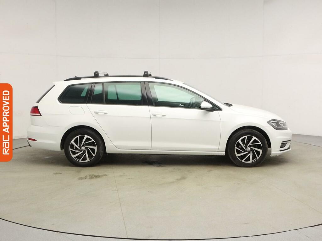 Volkswagen Golf 2.0 Tdi Match Edition Estate Dsg Euro 6 BG20CZT White #5