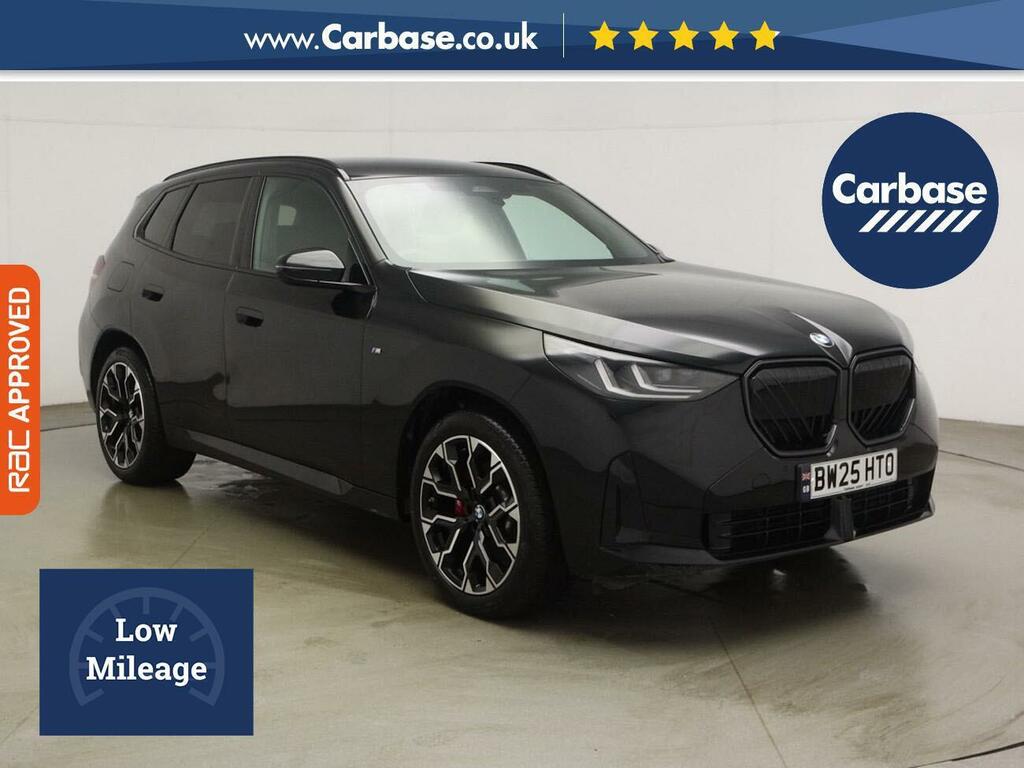 BMW X3 2.0 30E 22.7Kwh M Sport Suv Plug-in Hyb Black