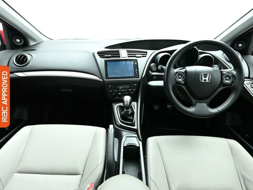 Honda Civic 1.6 I-dtec Sr Hatchback Euro 5 CK66DNN Red #2