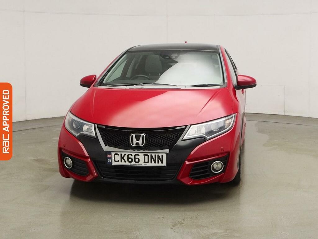 Honda Civic 1.6 I-dtec Sr Hatchback Euro 5 CK66DNN Red #6