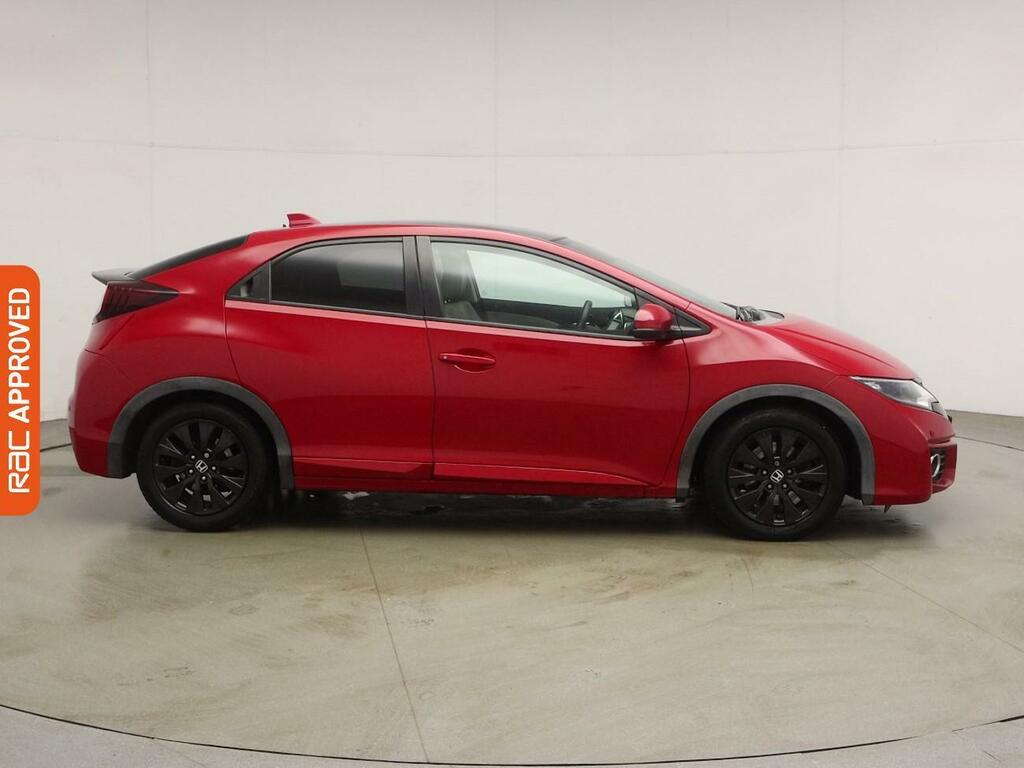 Honda Civic 1.6 I-dtec Sr Hatchback Euro 5 CK66DNN Red #5