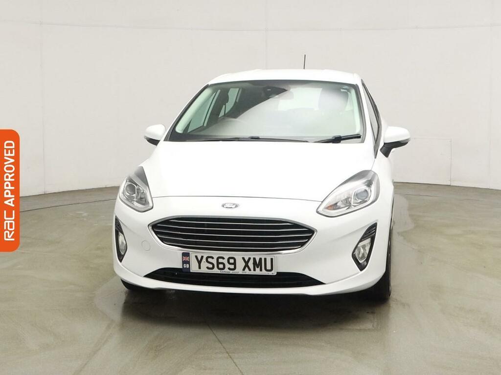 Ford Fiesta 1.1 Ti-vct Zetec Hatchback Euro YS69XMU White #6