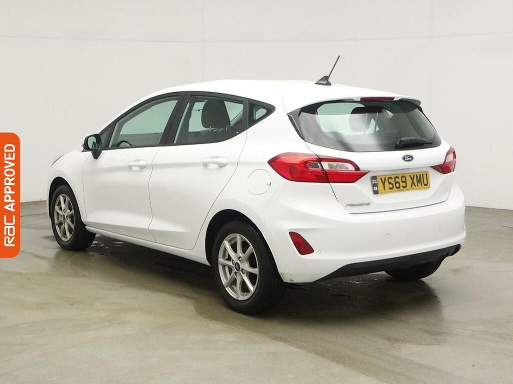 Ford Fiesta 1.1 Ti-vct Zetec Hatchback Euro YS69XMU White #4