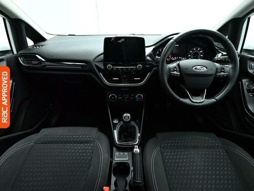 Ford Fiesta 1.1 Ti-vct Zetec Hatchback Euro YS69XMU White #2