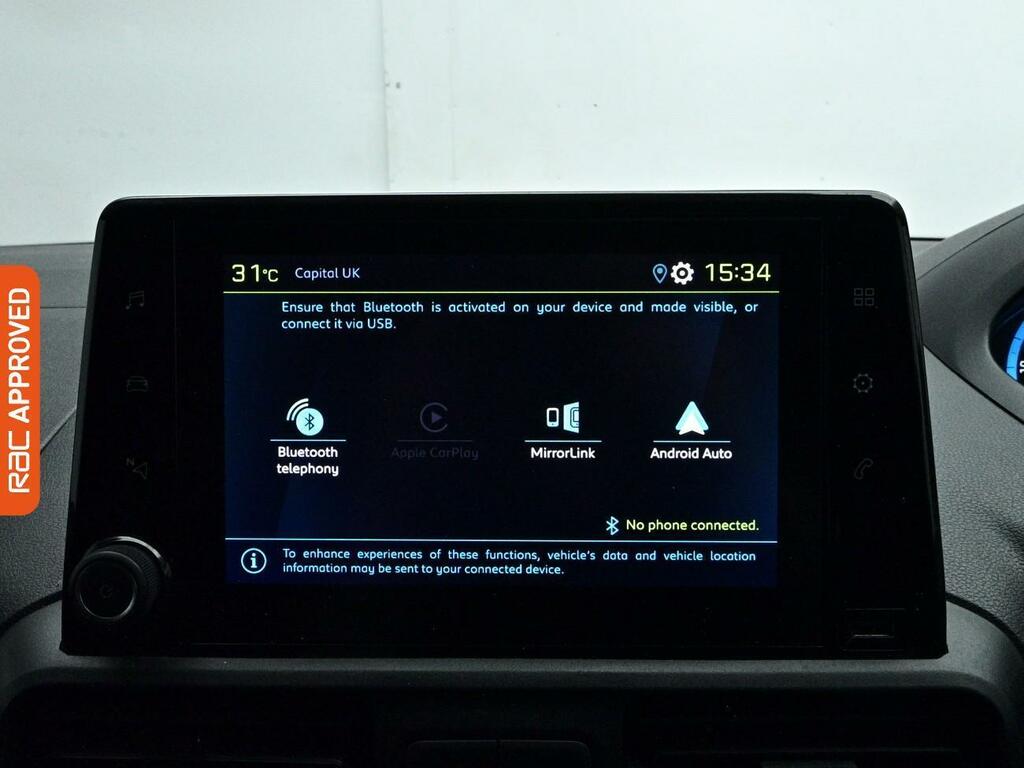 Peugeot E-Partner 800 50Kwh Asphalt Premium Standard Panel Van 6Dr E  #22