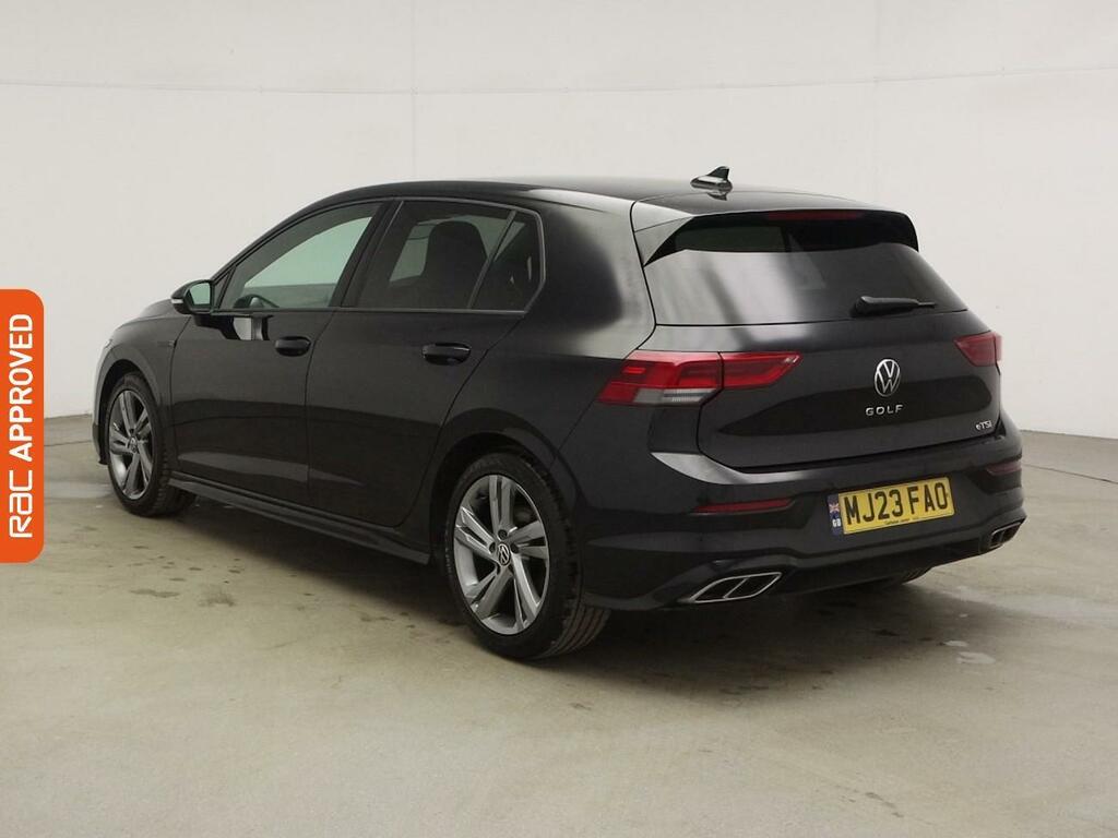Volkswagen Golf 1.5 Etsi Mhev R-line Hatchback Hybrid D MJ23FAO Black #4