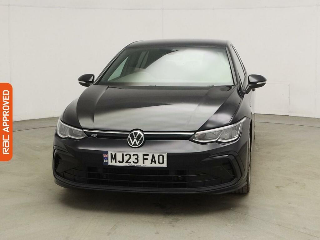 Volkswagen Golf 1.5 Etsi Mhev R-line Hatchback Hybrid D MJ23FAO Black #6