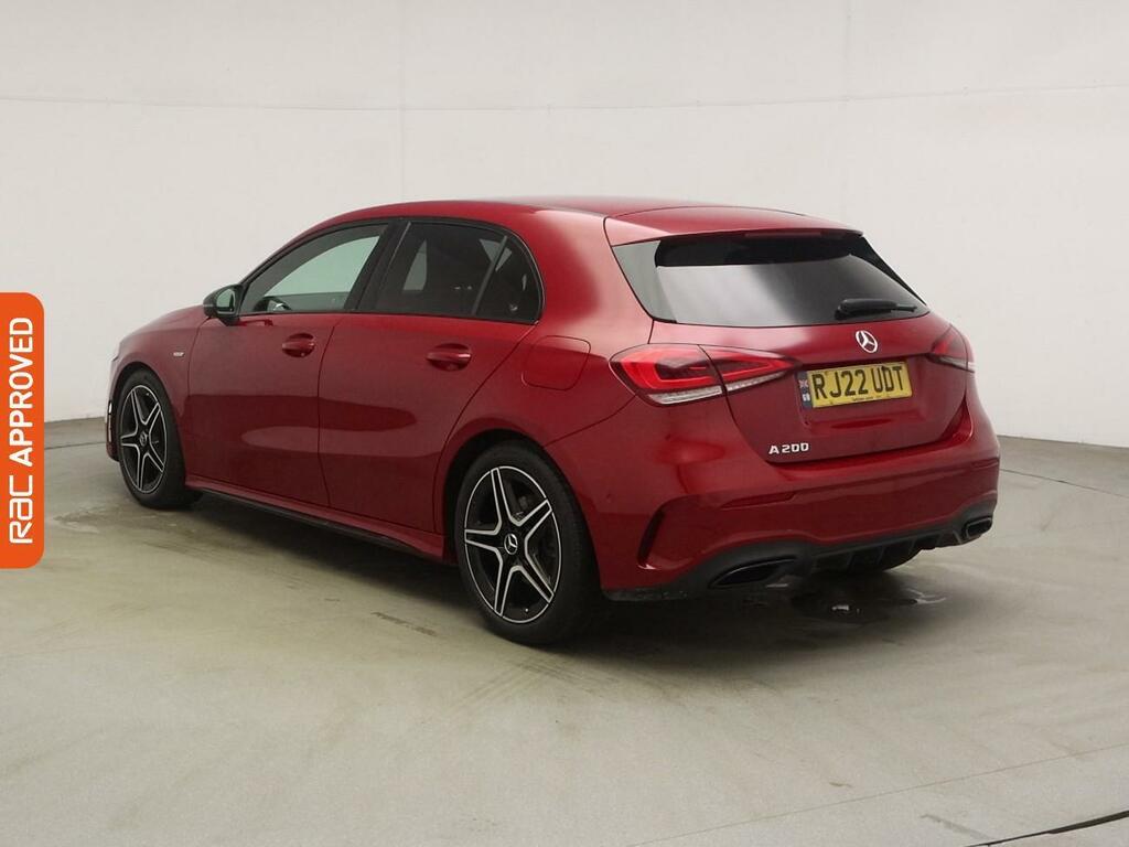 Mercedes-Benz A Class 1.3 A200 Amg Line Edition Executive Hatchback RJ22UDT Red #4