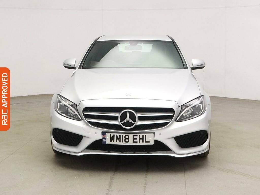 Mercedes-Benz C Class 2.1 C220d Amg Line Saloon G-tronic Eur WM18EHL Silver #6