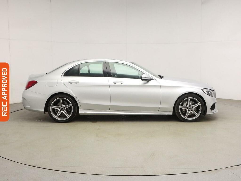 Mercedes-Benz C Class 2.1 C220d Amg Line Saloon G-tronic Eur WM18EHL Silver #5