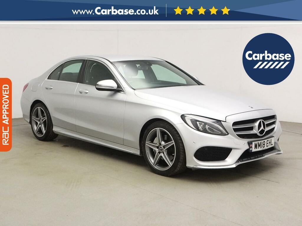 Mercedes-Benz C Class 2.1 C220d Amg Line Saloon G-tronic Eur Silver