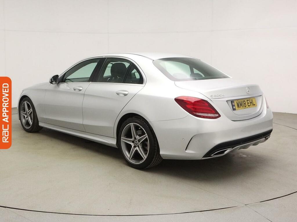 Mercedes-Benz C Class 2.1 C220d Amg Line Saloon G-tronic Eur WM18EHL Silver #4