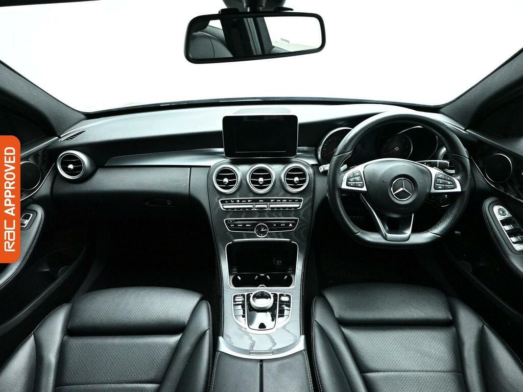 Mercedes-Benz C Class 2.1 C220d Amg Line Saloon G-tronic Eur WM18EHL Silver #2