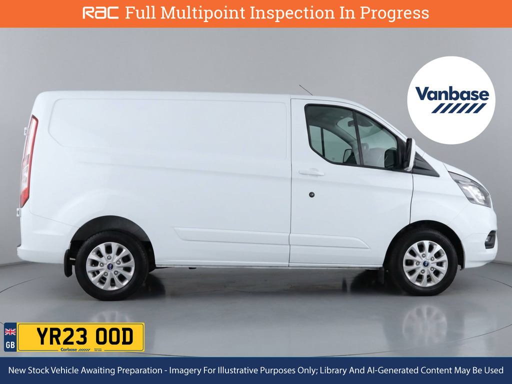 Ford Transit Custom 2.0 280 Ecoblue Limited Panel Van Manua YR23OOD White