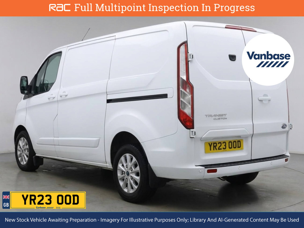 Ford Transit Custom 2.0 280 Ecoblue Limited Panel Van Manua YR23OOD White #4