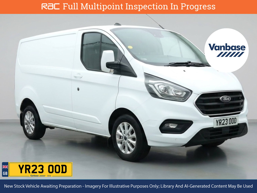 Ford Transit Custom 2.0 280 Ecoblue Limited Panel Van Manua YR23OOD White #3