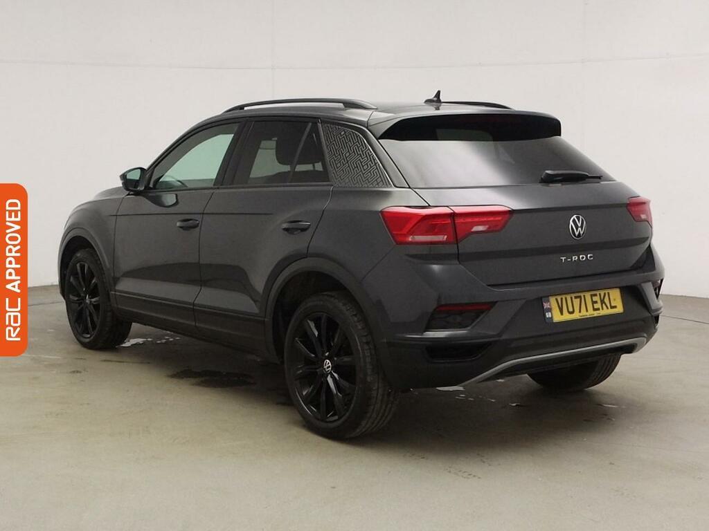 Volkswagen T-Roc 1.5 Tsi Evo Black Edition Suv Dsg Euro VU71EKL Grey #4
