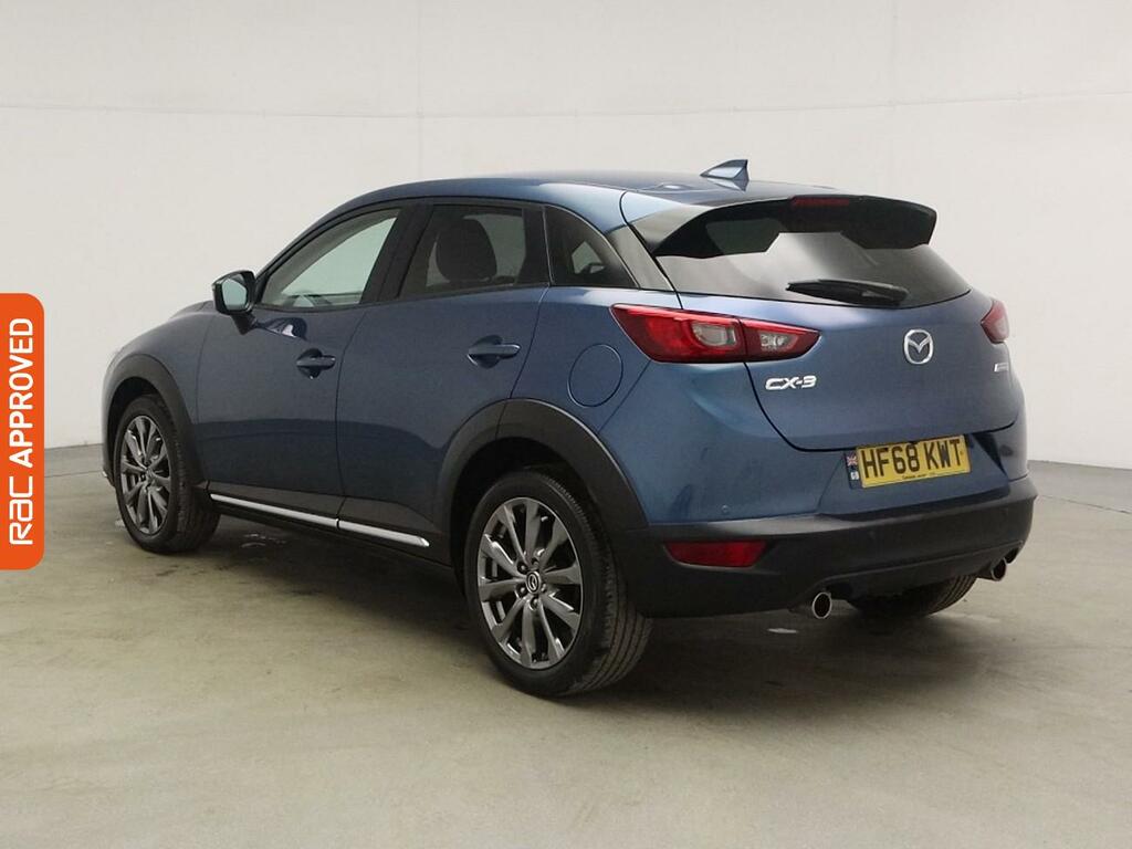 Mazda CX-3 2.0 Skyactiv-g Sport Black Suv HF68KWT Blue #4