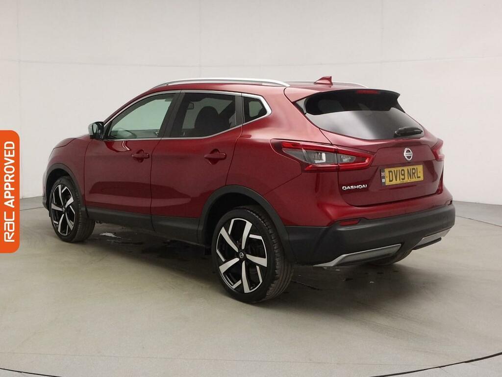 Nissan Qashqai 1.3 Dig-t Tekna Suv Euro 6 Ss DV19NRL Red #4