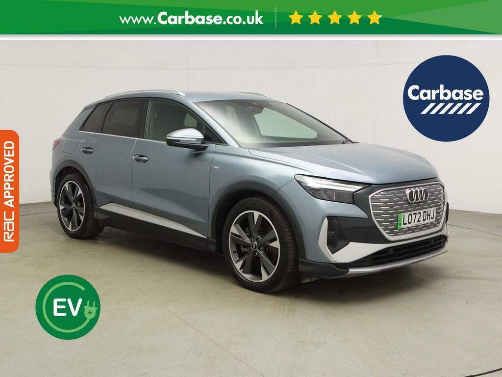 Audi Q4 E Tron 50 S Line Suv Quattro 82Kwh 299 Blue
