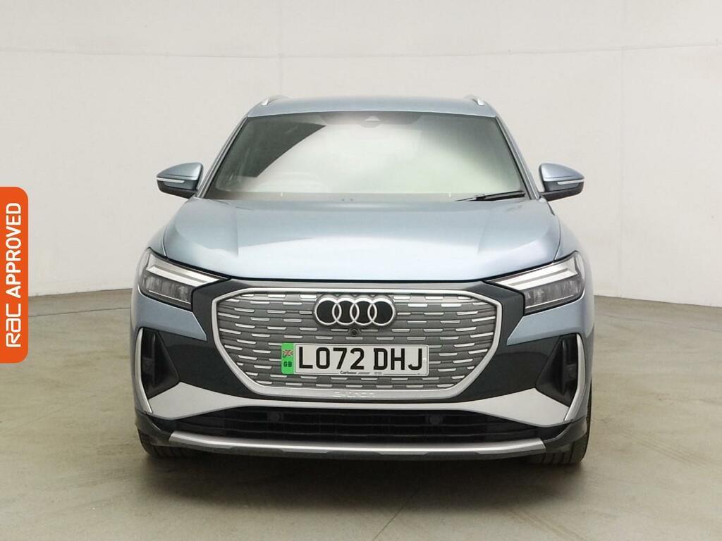 Audi Q4 E Tron 50 S Line Suv Quattro 82Kwh 299 LO72DHJ Blue #6