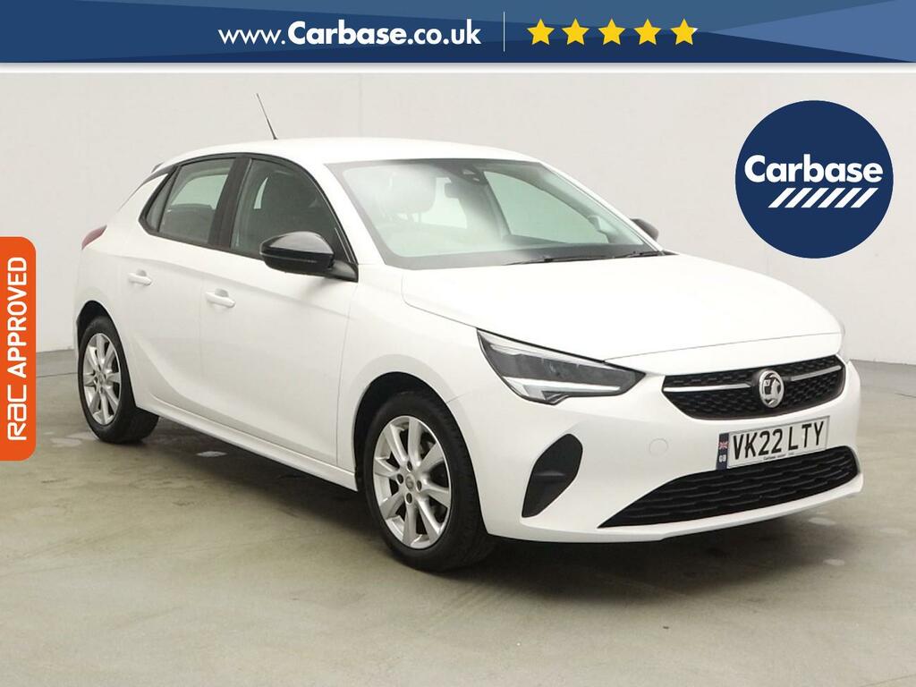 Vauxhall Corsa 1.2 Se Edition Hatchback Euro 6 White