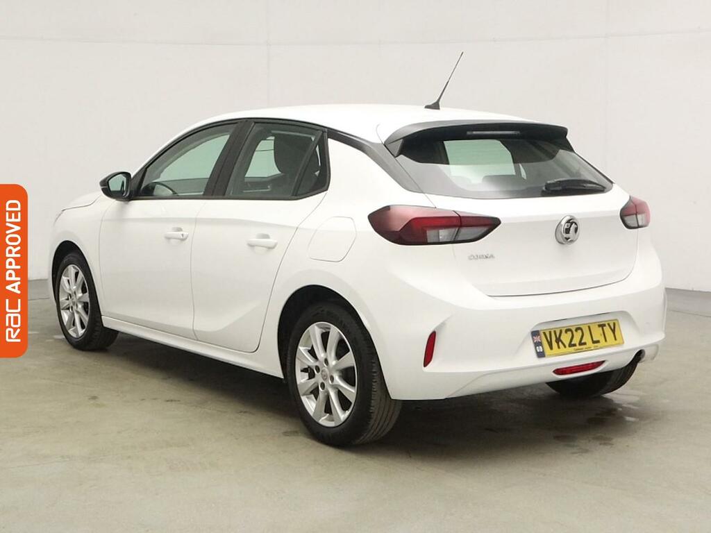 Vauxhall Corsa 1.2 Se Edition Hatchback Euro 6 VK22LTY White #4
