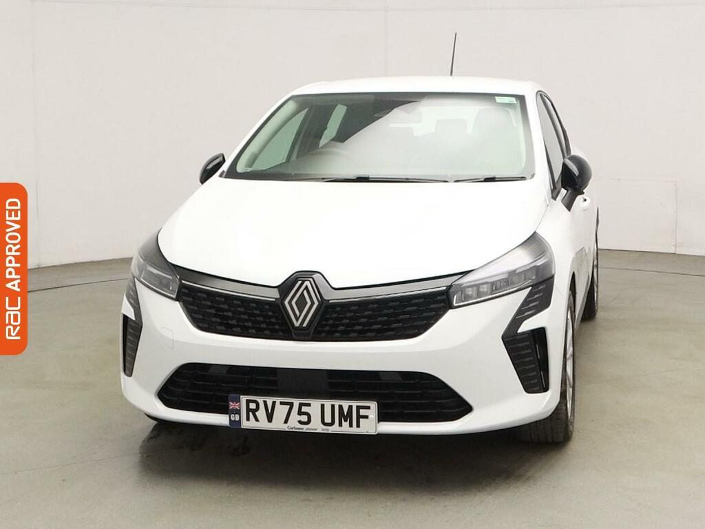 Renault Clio 1.6 E-tech Evolution Hatchback Hybrid A RV75UMF White #6