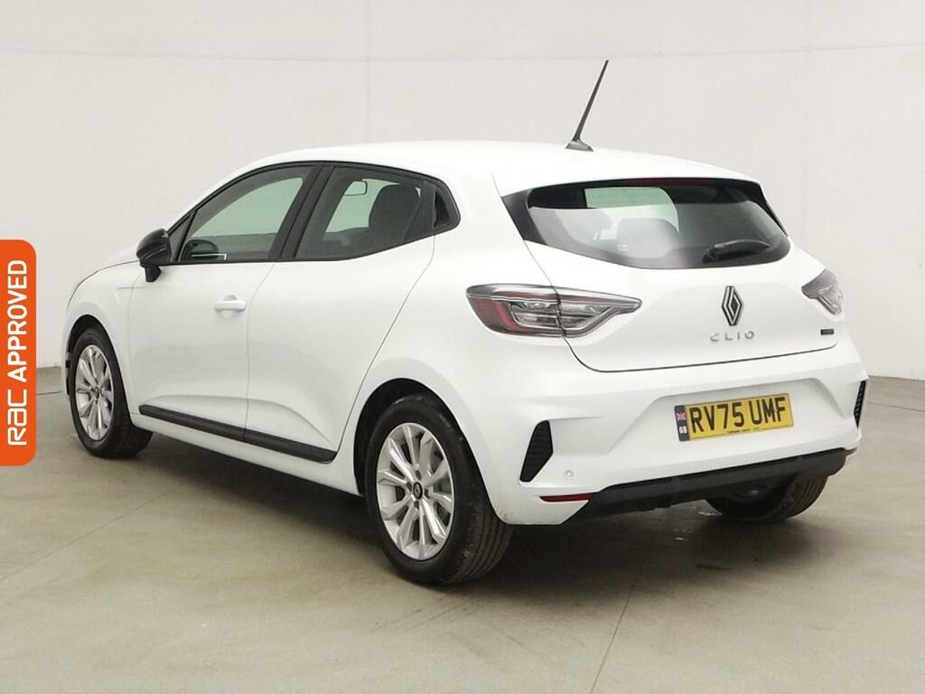 Renault Clio 1.6 E-tech Evolution Hatchback Hybrid A RV75UMF White #4