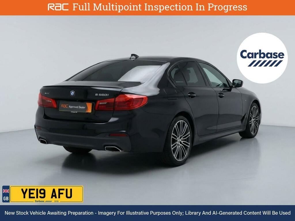 BMW 5 Series 2.0 530E 9.2Kwh M Sport Saloon Plug-in Black #2