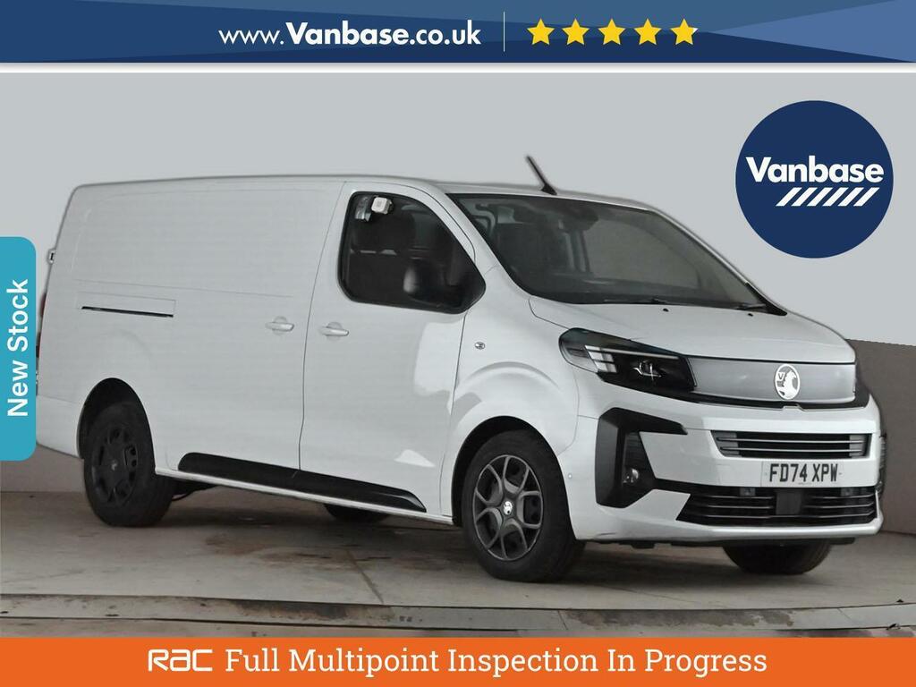 Vauxhall Vivaro 1.5 Turbo D Pro XL Panel Van 6Dr Lwb White