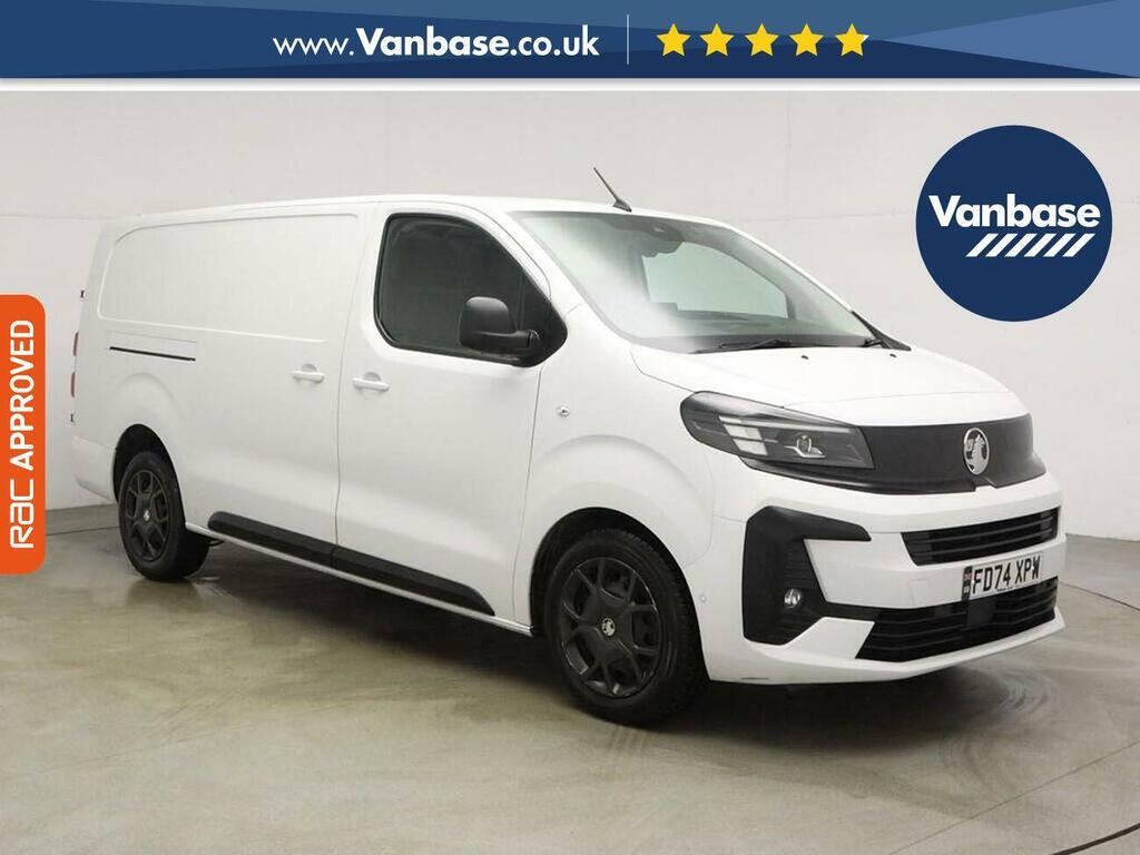 Vauxhall Vivaro 1.5 Turbo D Pro XL Panel Van 6Dr Lwb White
