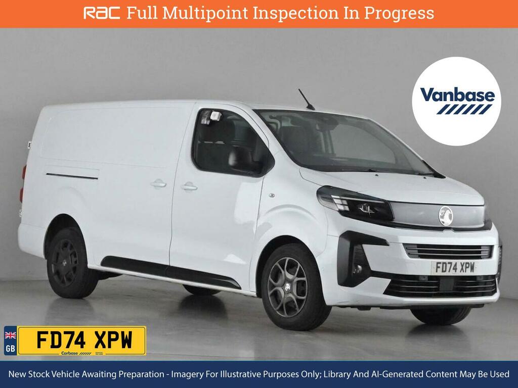 Vauxhall Vivaro 1.5 Turbo D Pro XL Panel Van 6Dr Lwb FD74XPW White