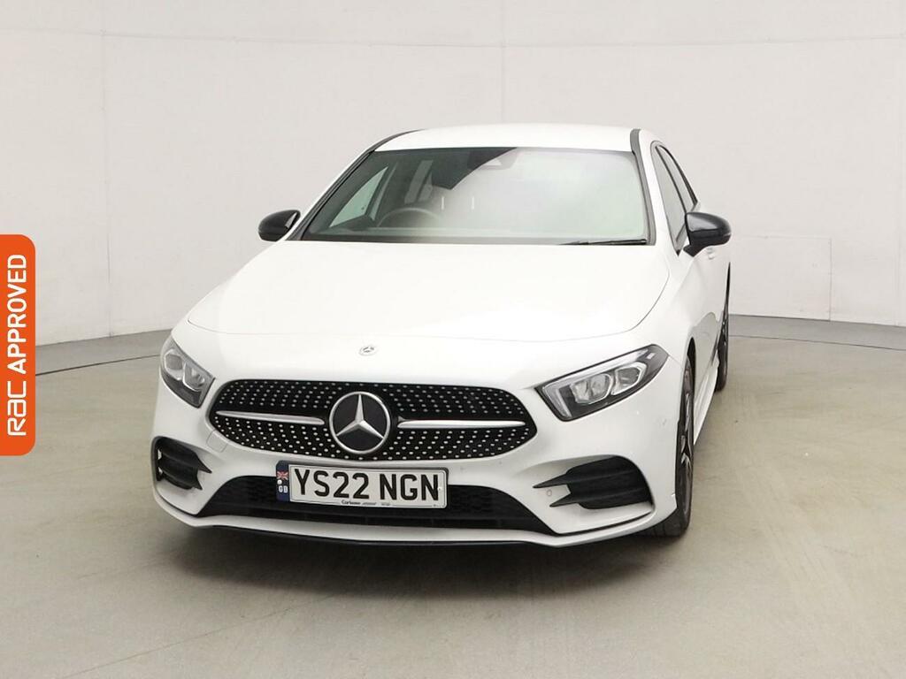 Mercedes-Benz A Class 1.3 A200 Amg Line Premium Saloon 7G-d YS22NGN White #6