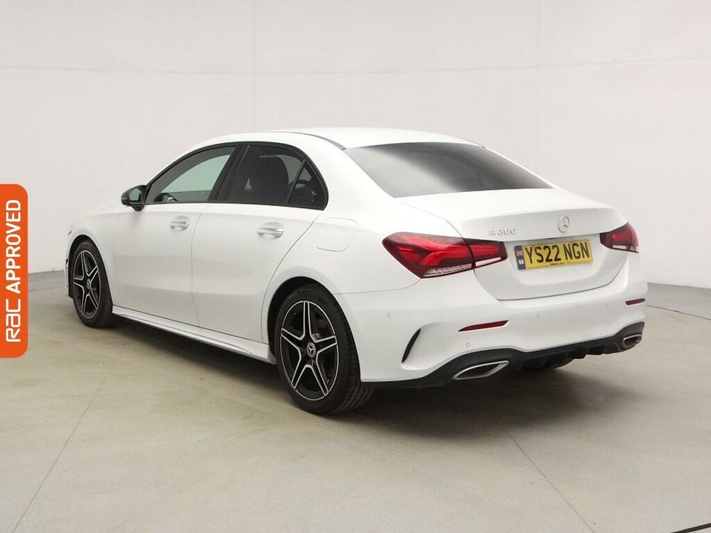 Mercedes-Benz A Class 1.3 A200 Amg Line Premium Saloon 7G-d YS22NGN White #4