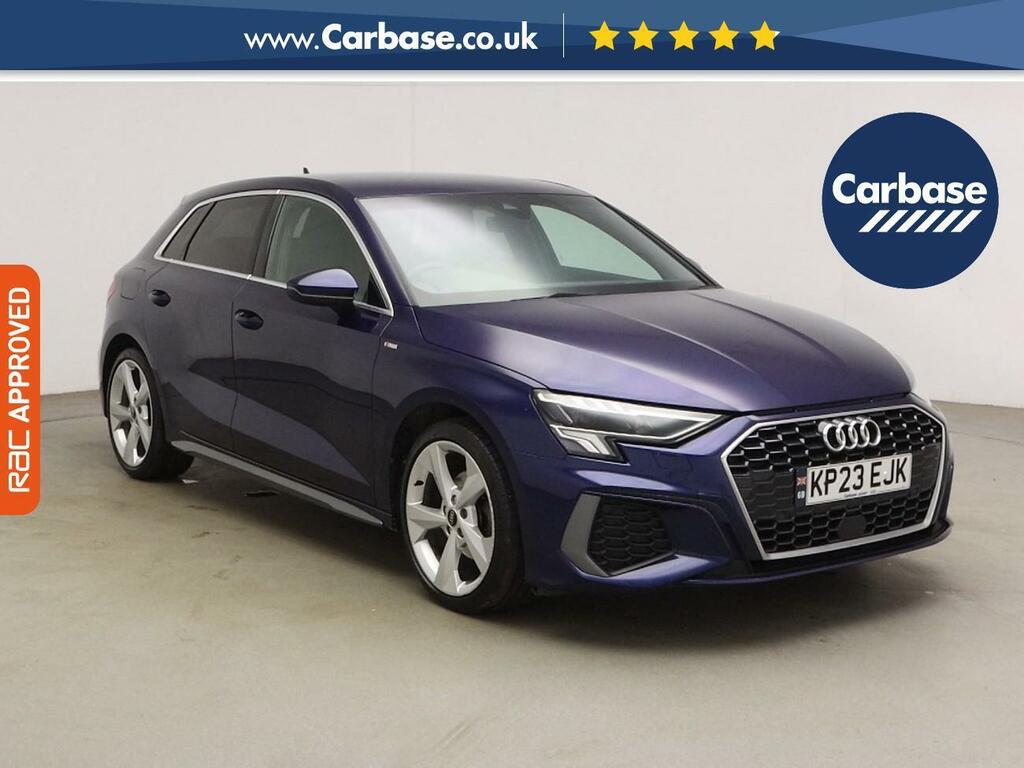 Audi A3 1.5 Tfsi 35 S Line Sportback S Tronic E Blue