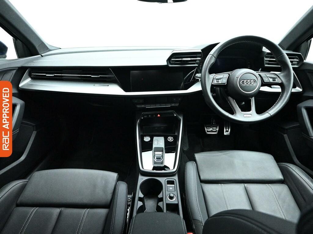 Audi A3 1.5 Tfsi 35 S Line Sportback S Tronic E KP23EJK Blue #2