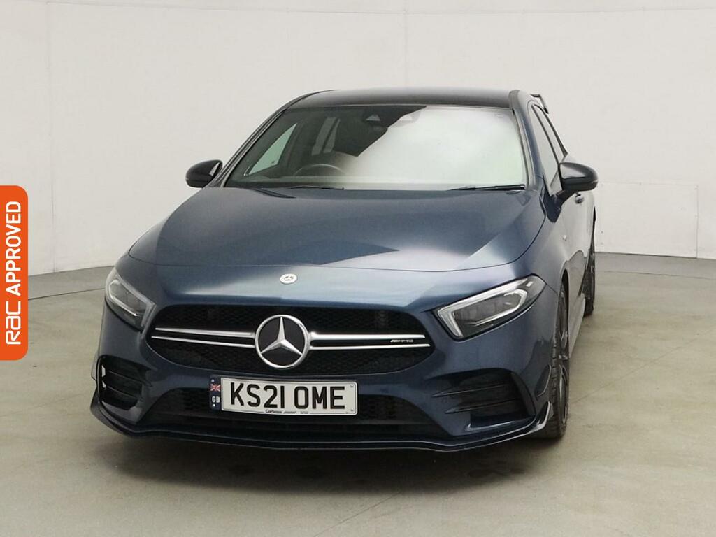 Mercedes-Benz A Class 2.0 A35 Amg Premium Plus Hatchback 7G KS21OME Blue #6