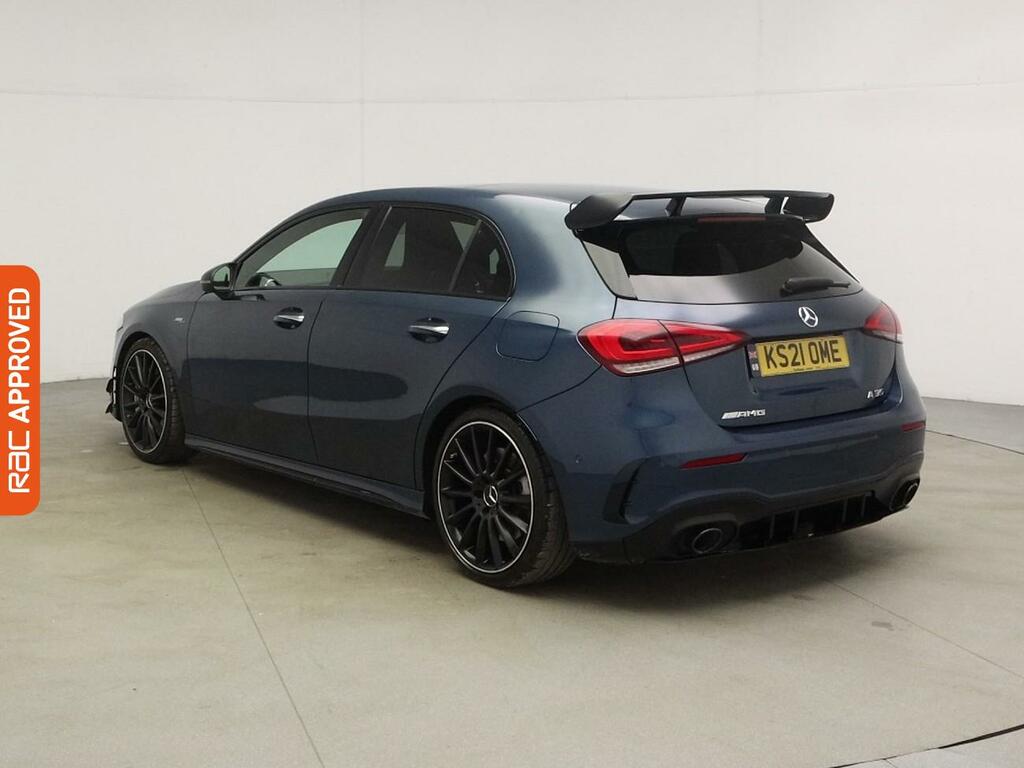 Mercedes-Benz A Class 2.0 A35 Amg Premium Plus Hatchback 7G KS21OME Blue #4